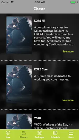 Game screenshot Kore Gym apk