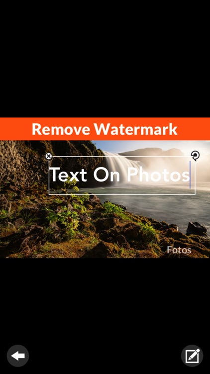 Fotos: Add Text on Image