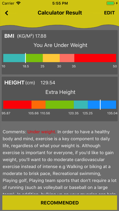 Height Workout Fitness App screenshot 3