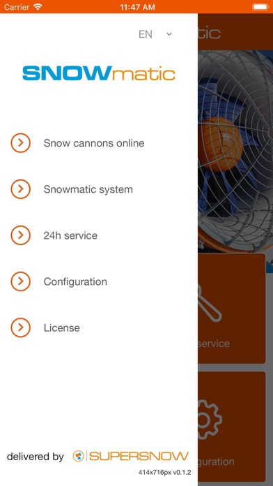 Snowmatic Mobile screenshot 2