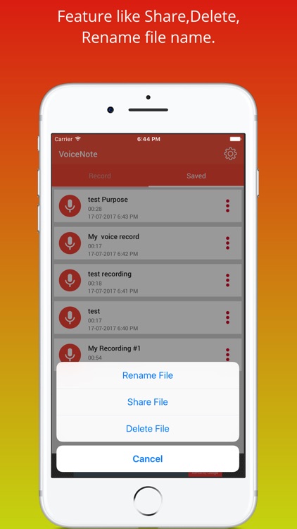 Voice Recorder - A Recorder App