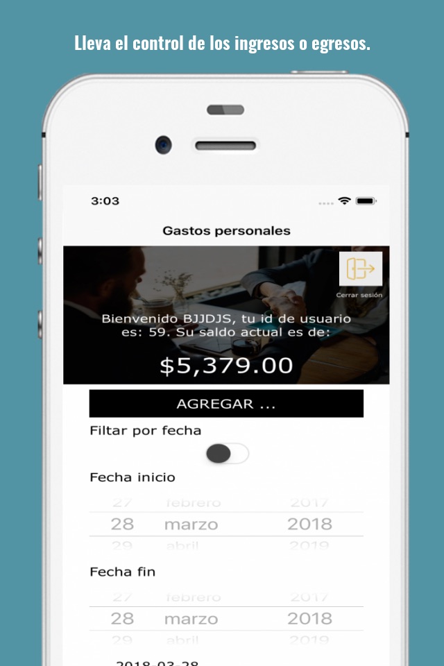 Gastos Personales screenshot 2