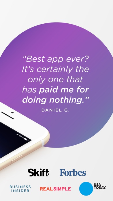 Screenshots of Dosh for iPhone