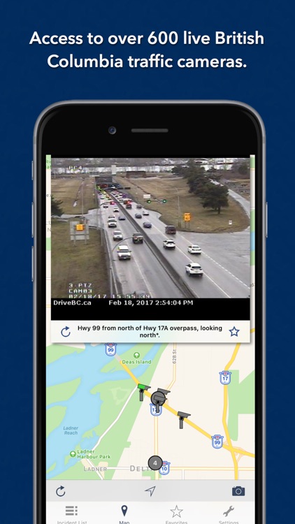 British Columbia Roads Traffic