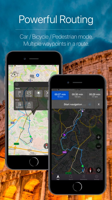 Italy Offline GPS Navigation screenshot 3