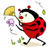 Funny Ladybug Sticker