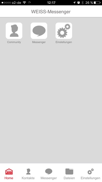 WEISS Messenger screenshot 2