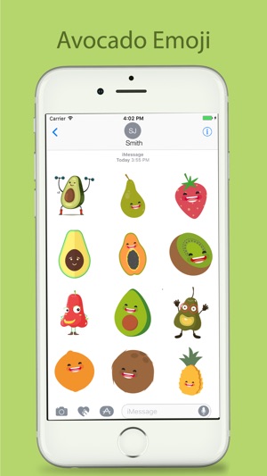 Avacado Emoji Stickers(圖2)-速報App