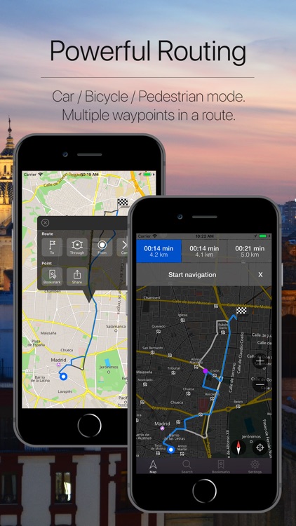 Spain Offline Navigation