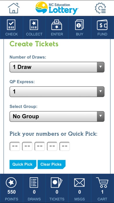 NC Lottery Official Mobile App screenshot 3