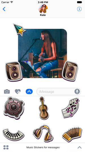 Music Stickers for messages(圖2)-速報App