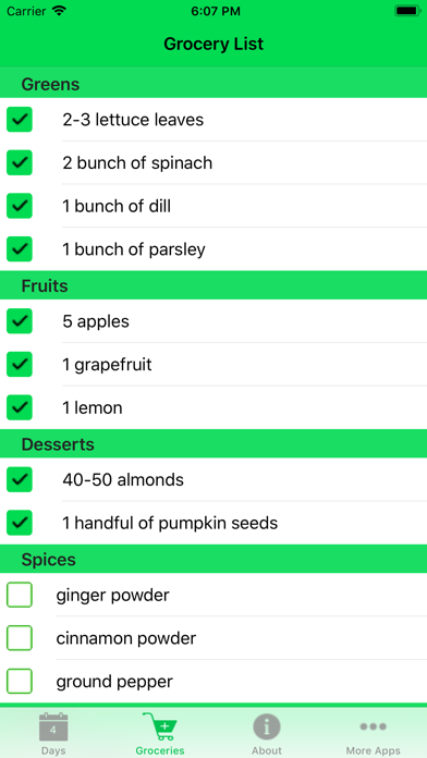 Fit In 4 - The 4 Day Diet Plan screenshot 4