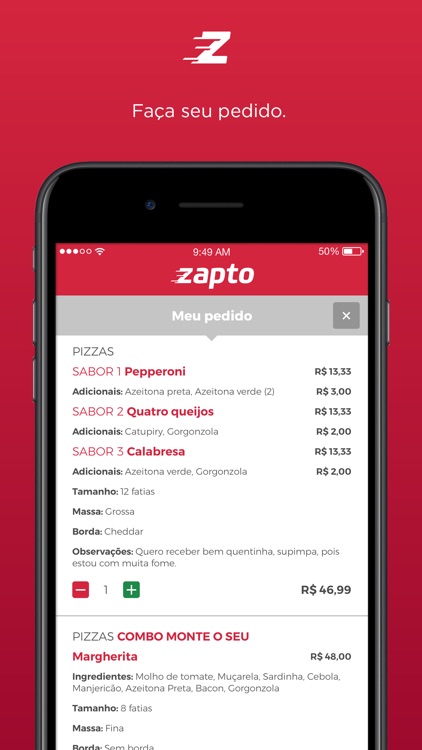 Zapto - Delivery de comida screenshot-3