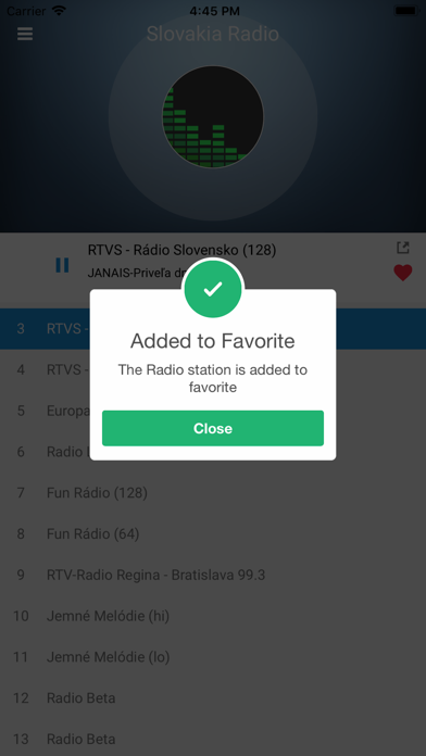 Slovakia Radio Station: Slovak screenshot 3