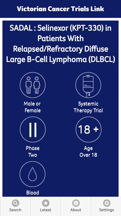 Victorian Cancer Trials Link screenshot-3