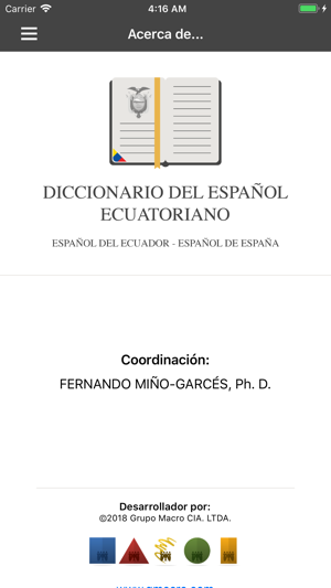 Diccionario Español Ecuador(圖5)-速報App