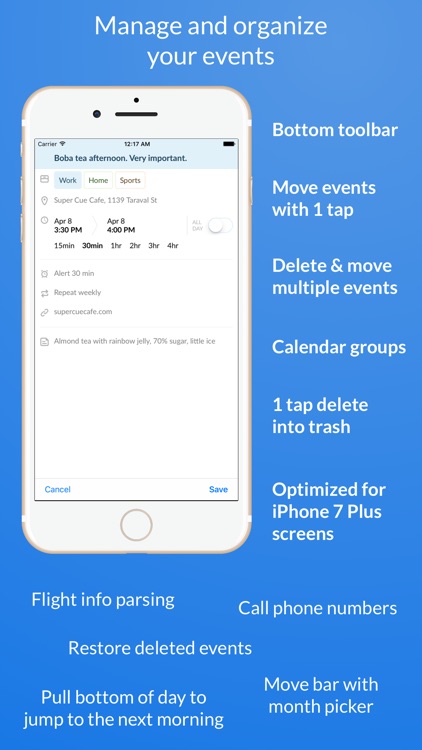 DailyZip - Discover and share calendars screenshot-3