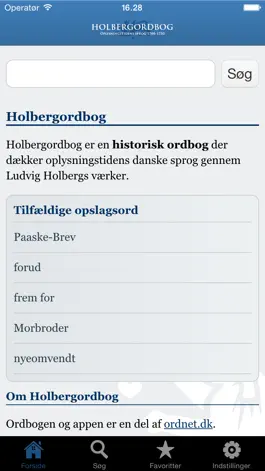 Game screenshot Holbergordbog mod apk
