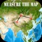 Measure the Map tool is a simple app to of find the distance between two or more points on a map