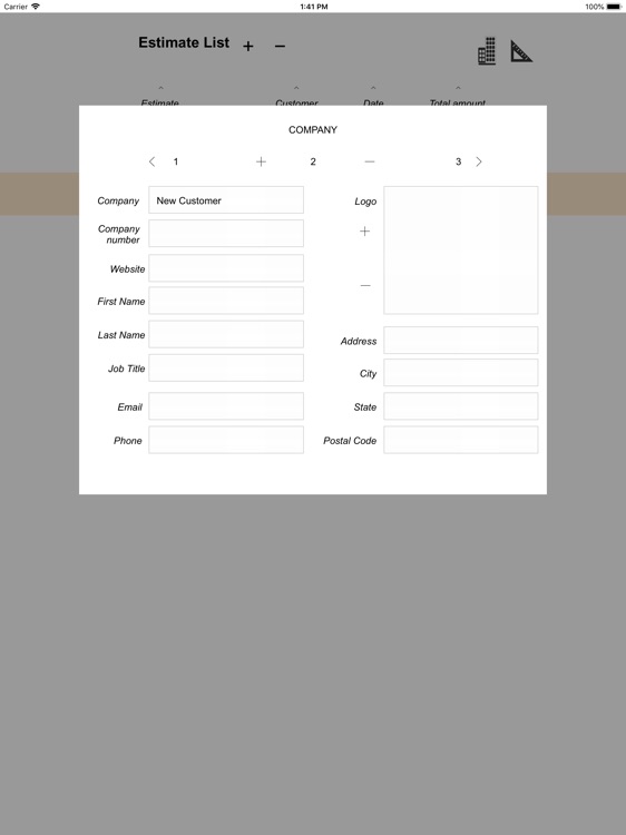 Outline estimator