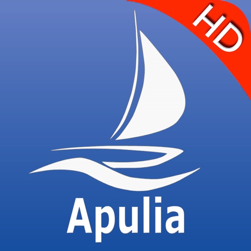 Apulia GPS Nautical Charts Pro icon