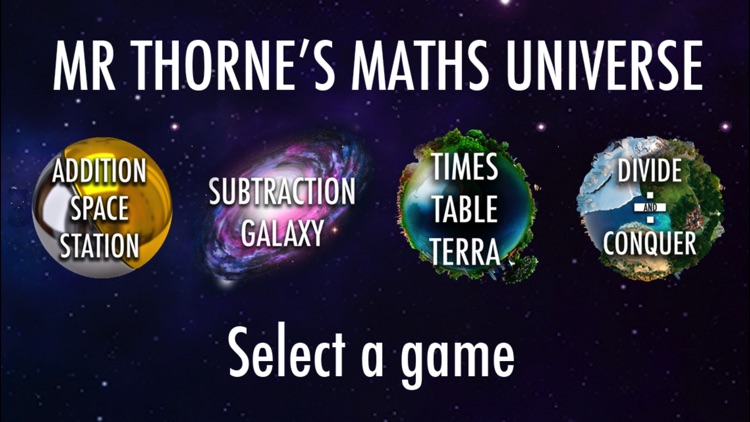 Mr Thorne's Maths Universe