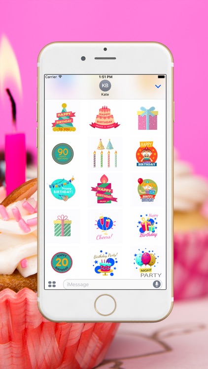 Birthday Stickers For you!