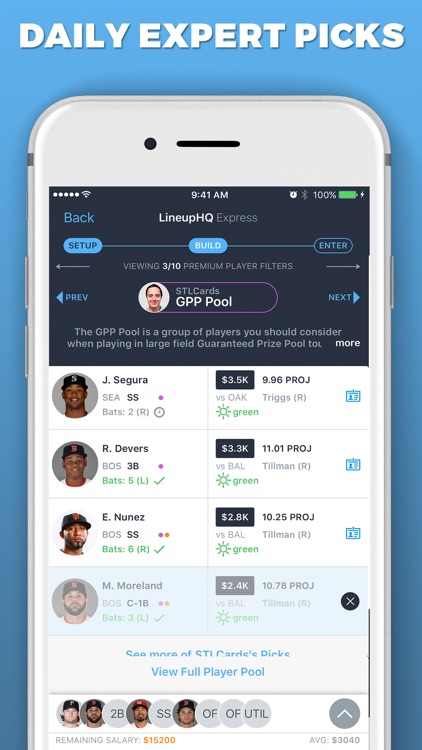 LineupHQ Express for FanDuel