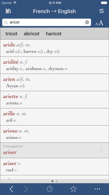 Ultralingua French-English screenshot-3