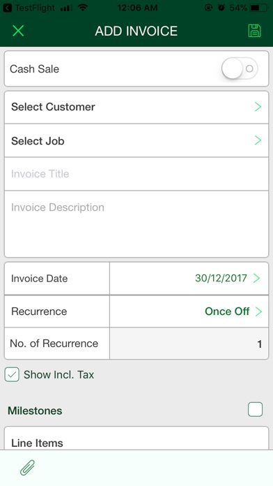 LIAD Invoicing screenshot 2