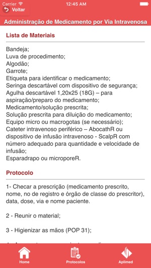 Protocolos em Enfermagem(圖4)-速報App