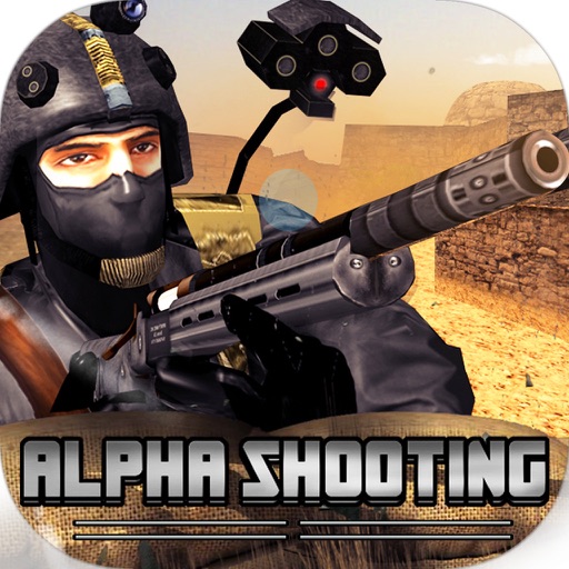 Alpha Sniper Shooting Strike Icon