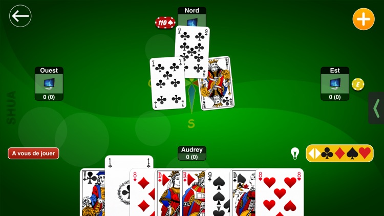 Jeu de Belote SHUA for iPhone