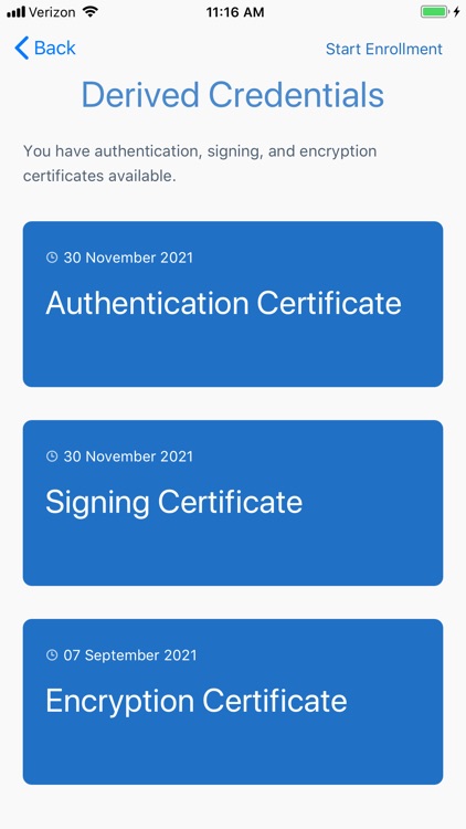 Derived Credential Manager