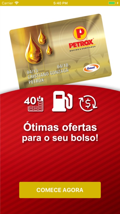 Cartão Petrox