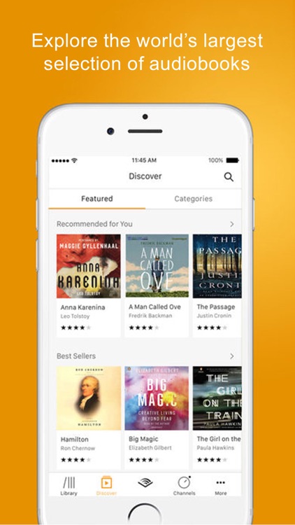 Audible audio books & podcasts screenshot-0
