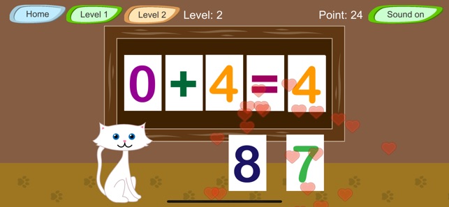 Learn math with the cat(圖5)-速報App