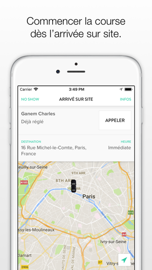 PARICI - Application chauffeur(圖3)-速報App