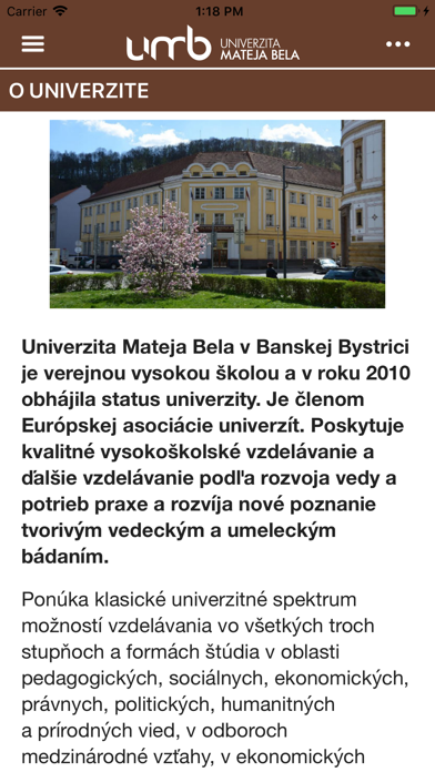 How to cancel & delete Univerzita Mateja Bela v Bansk from iphone & ipad 1