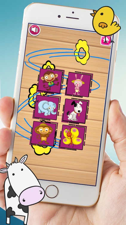 Animal Match Card HD -For educational Learning