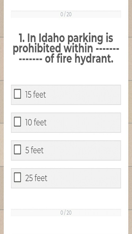 IDAHO DMV PERMIT DRIVING TESTS