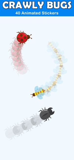 Crawly Bugs Animated Stickers(圖1)-速報App