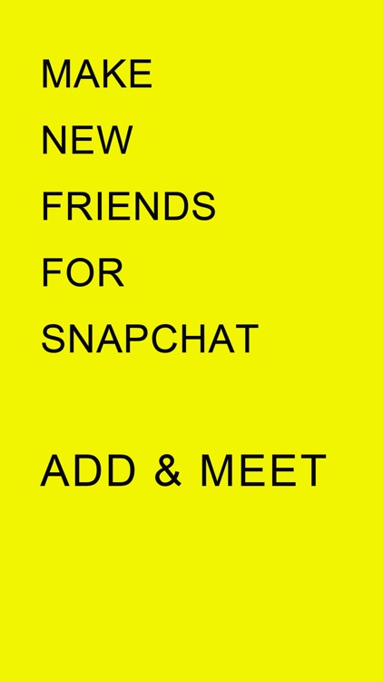 SnapFriends - Add Friends