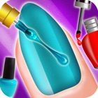 unha sal&atilde;o moda f&aacute;brica icon