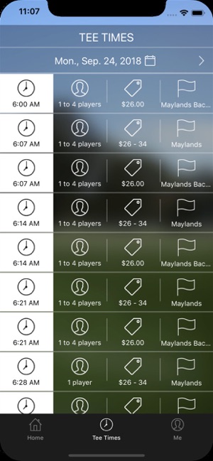 Maylands Golf Tee Times(圖3)-速報App