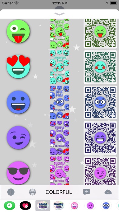 Colorful Stickers and Emoji screenshot 3