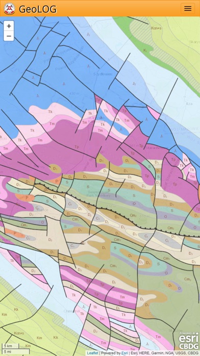GeoLOG - geological mapping screenshot 2