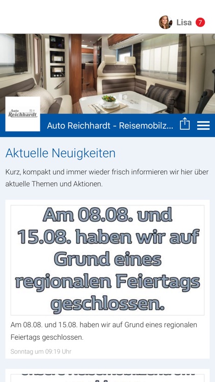 Auto Reichhardt - Reisemobil