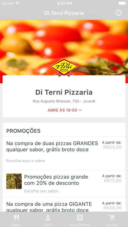 Di Terni Pizzaria Delivery