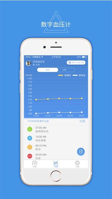 数字血压计 screenshot 2